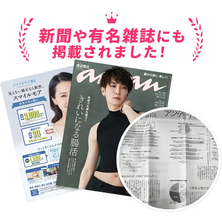 新聞や有名雑誌にも掲載されました！